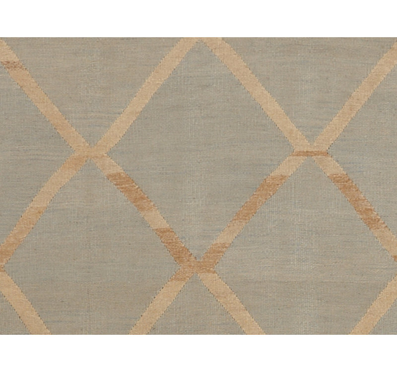 Geometric Area Rug in Gray/Brown