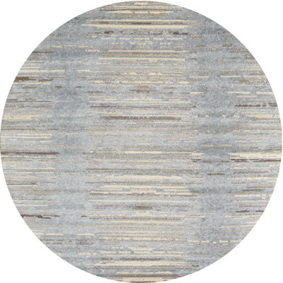 Tapis contemporain gris / beige