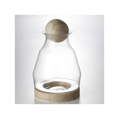 Récipient en verre avec couvercle
