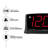 Digital Alarm Clock - Easy To Use - Large, Easy To See Numbers, Built-In Night Light, Bright Big Red Numbers