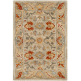 Antiquity Hand-Tufted Beige Area Rug