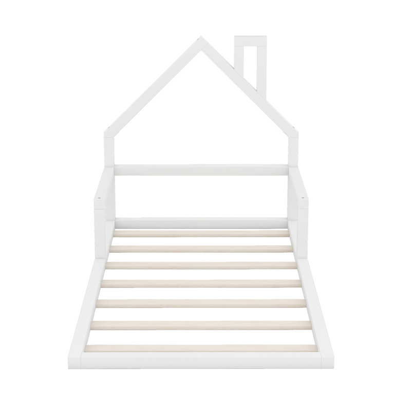 Lit tiroir Madill, Simple, Blanc