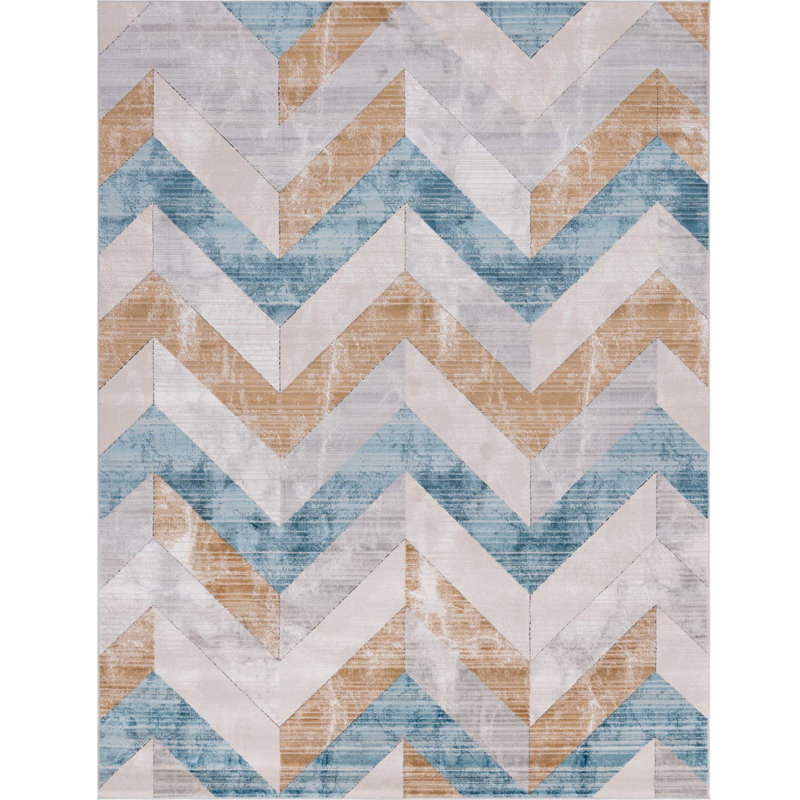 Chevron Indoor Rug, Rectangle 9' x 12'2"