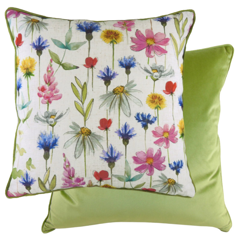Sophia Floral Scatter Cushion with Filling, Polyester
