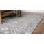 Gray Handwoven Wool Diamond Lattice Geometric Modern Contemporary Carpet Rug-498255058