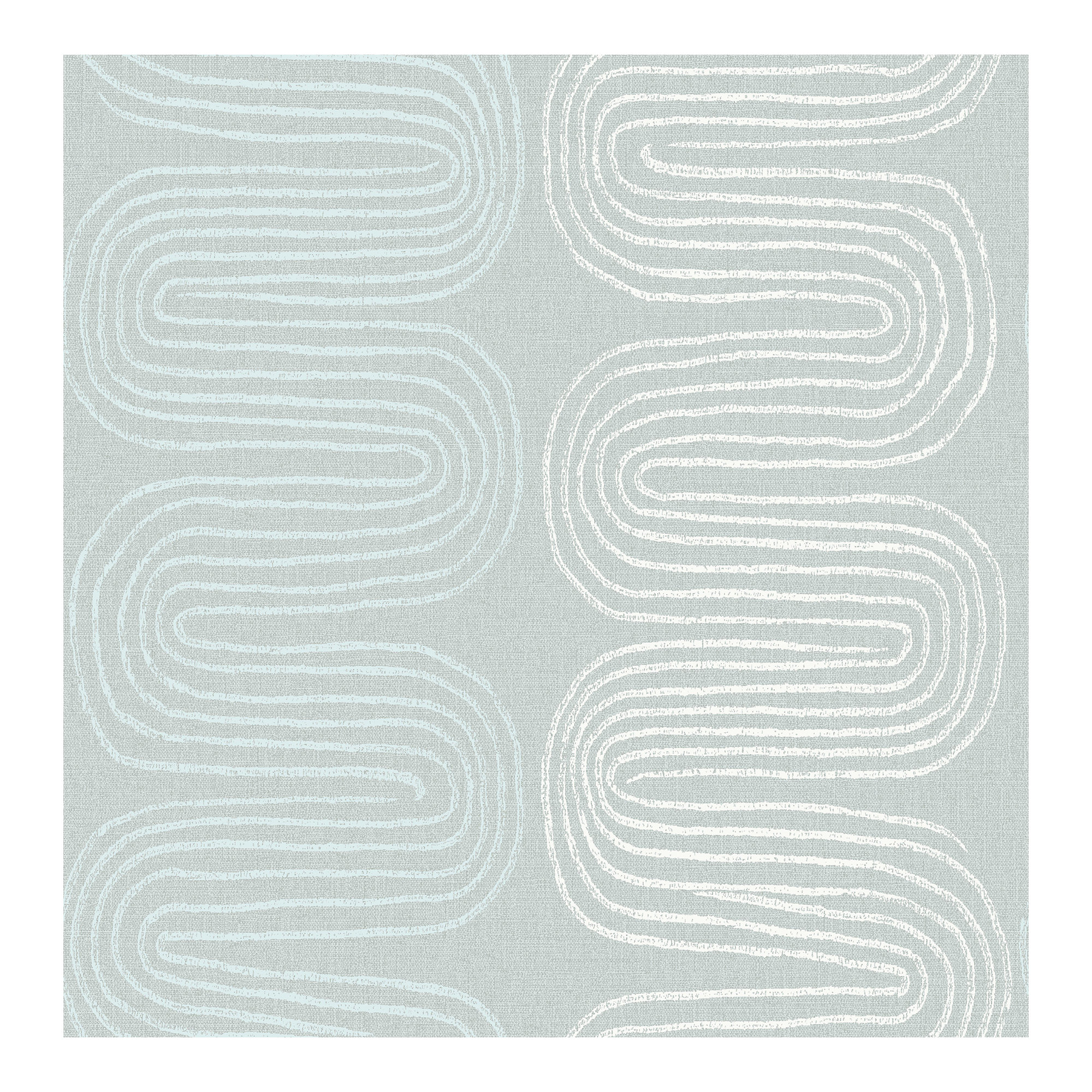 Freddy Godmond 33' L x 20.5'' W Wallpaper Roll, Light Blue