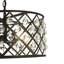Stiles 3 - Light Black Drum Pendant