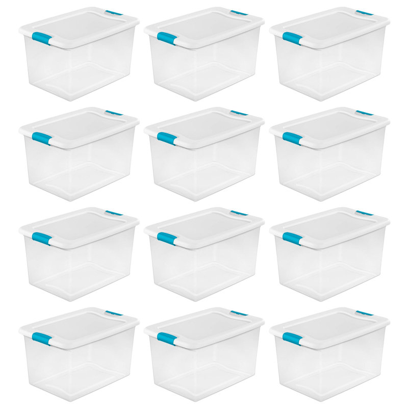 Sterilite Latching Stackable Storage Container w/ Lid