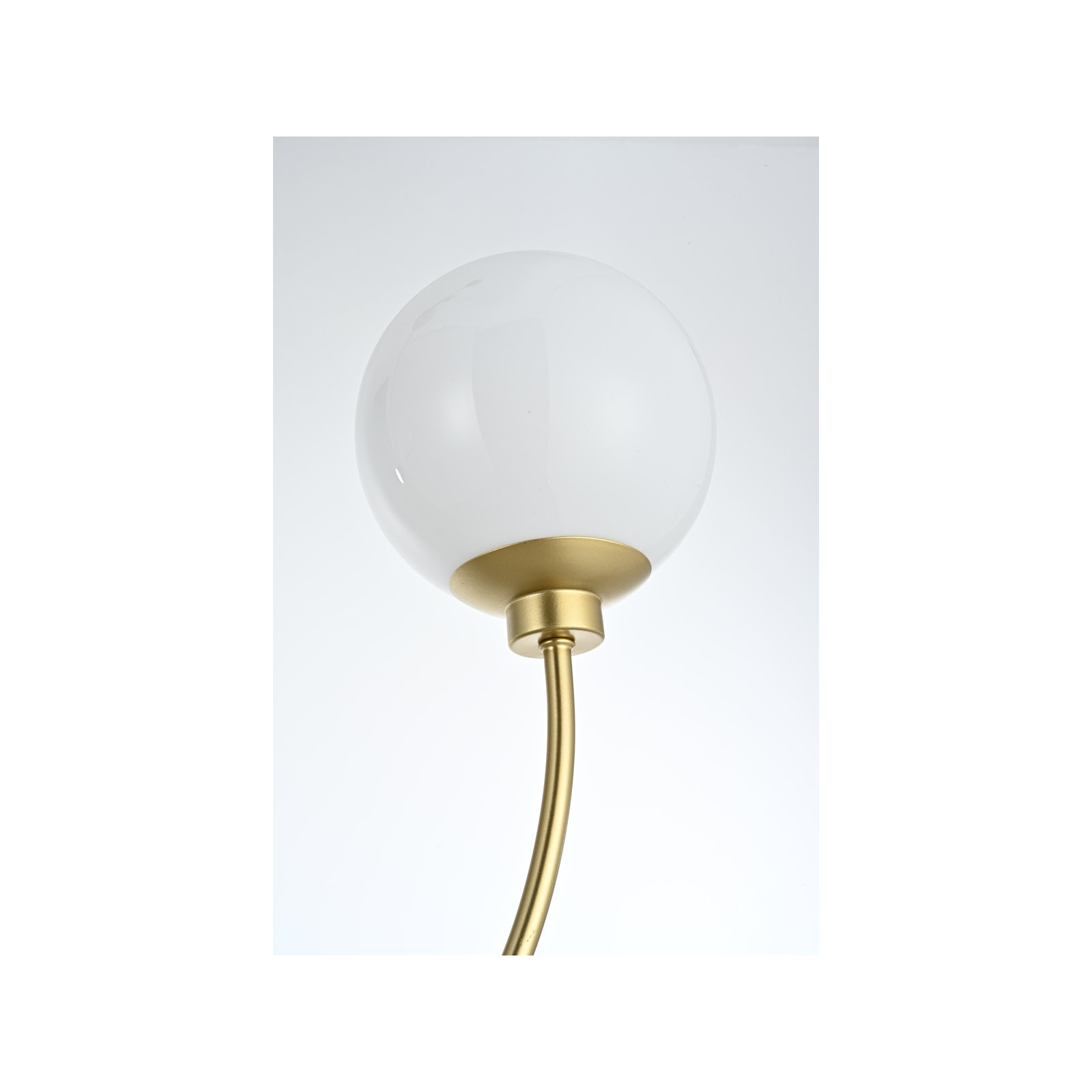 Kyle 2 - Light Metal Chandelier, Brass, 19" H x 30" W x 7" D