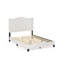 Lit plateforme tapissier capitonné Marne-1481855288