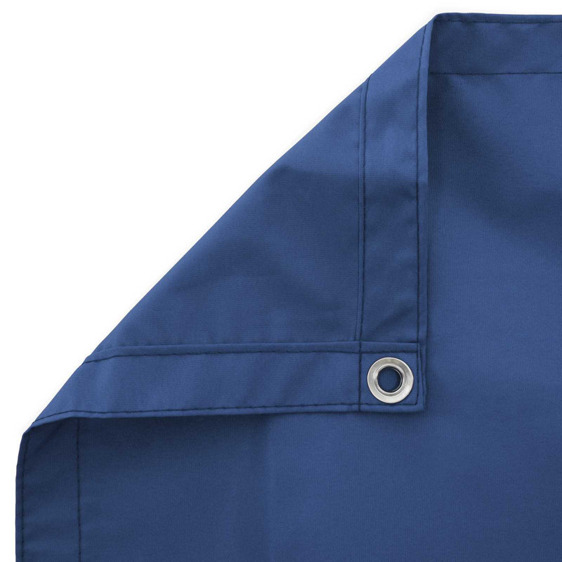vidaXL Balcony Privacy Screen Fabric with PU Coated Outdoor Garden Terrace, 700cm W x 180cm D, Dark Blue