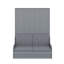 Grand lit escamotable mural avec coussin-1701343184