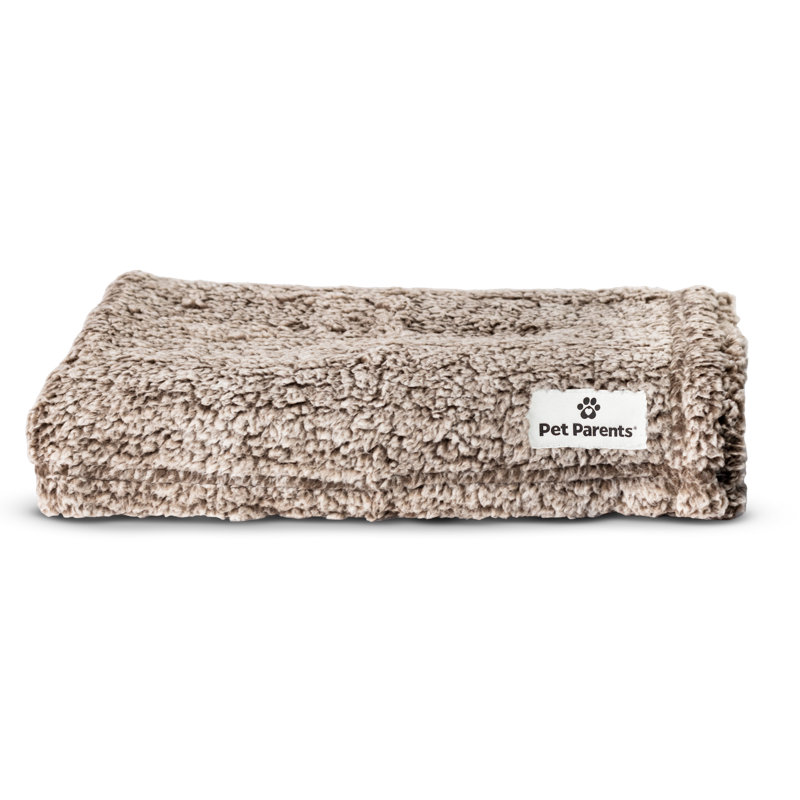 Medium Chocolate Sherpup Pet Blanket