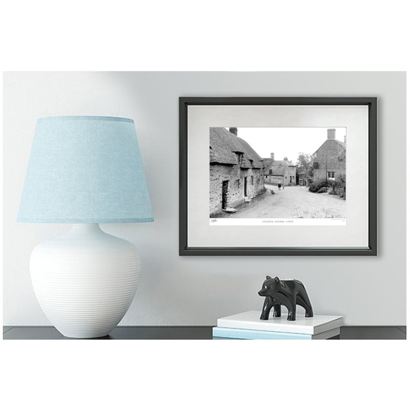 Steeple Aston, C1955 1 Piece Single Picture Frame Wall Art, 60cm H x 80cm W x 2.3cm D