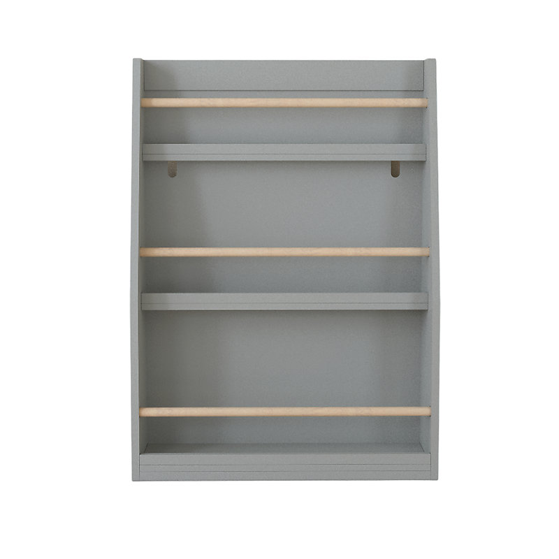 3 Tier Kids Book Shelf,Kids Book Rack, Gray