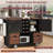 54" Farmhouse Kitchen Island with Drop Leaf, Power Outlet, Kitchen Storage Cart with 2 Doors, 2 Drawers, Rolling Kitchen Island on 4 Large Wheels with Spice Rack for Kitchen, Dining Room-1698417628