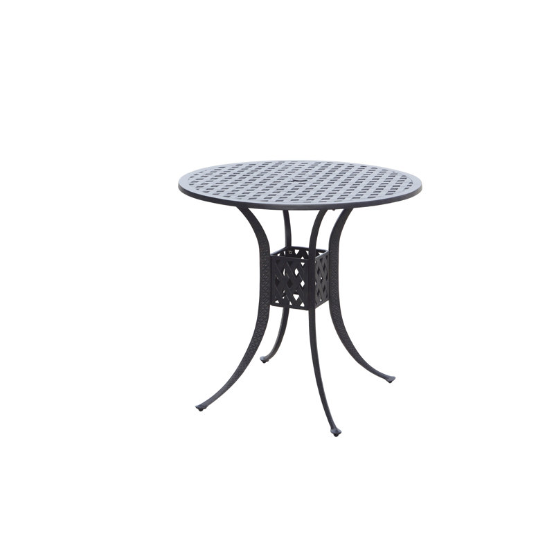 Lebanon 5-Piece Patio Bar Set with Cushions and 42'' Round Bar Table