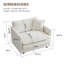 Ensemble de canapé-lit 2 places Modern Comfy-2137866416