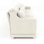 Chenille à trois places en beige, avec un coussin lombaire ergonomique, une structure et un assemblage facile pour de multiples décorations Beige avec support, coussins élégants et à haute résilience, conception modulaire-776970832