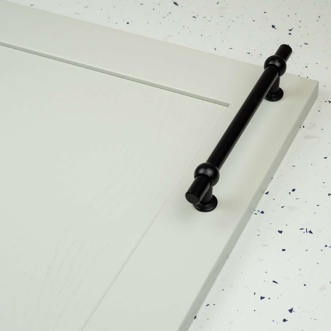 160Mm Black Cabinet T-Bar Handle Chunky Clasp - Image 3