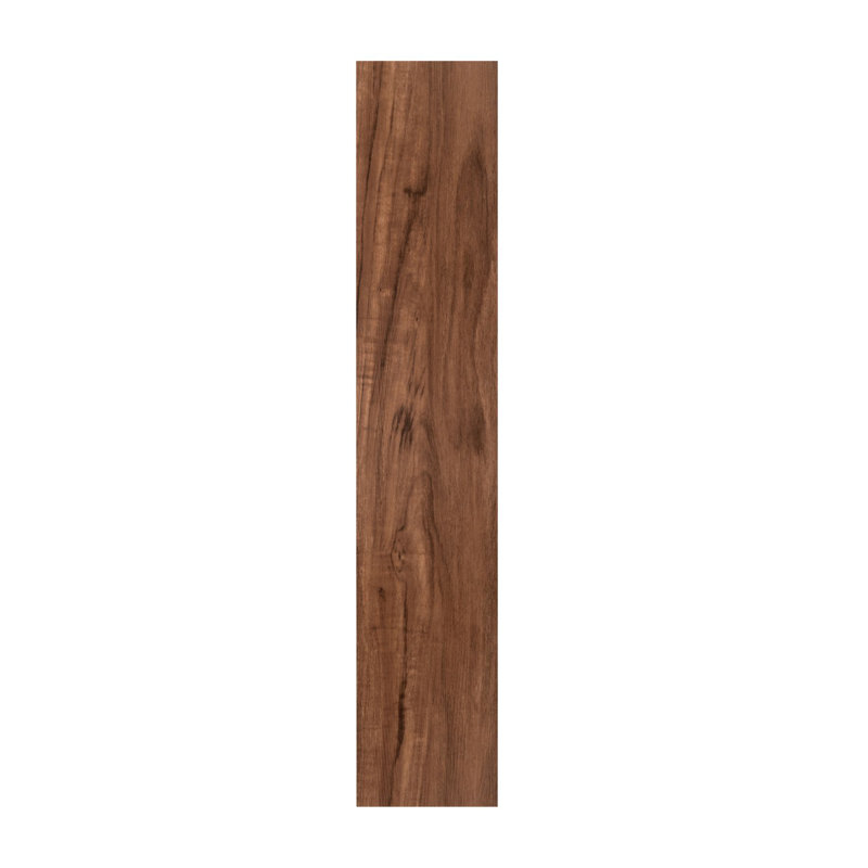 Planche en vinyle 9" x 48" x 5 mm de luxe Kate, Cerise rustique