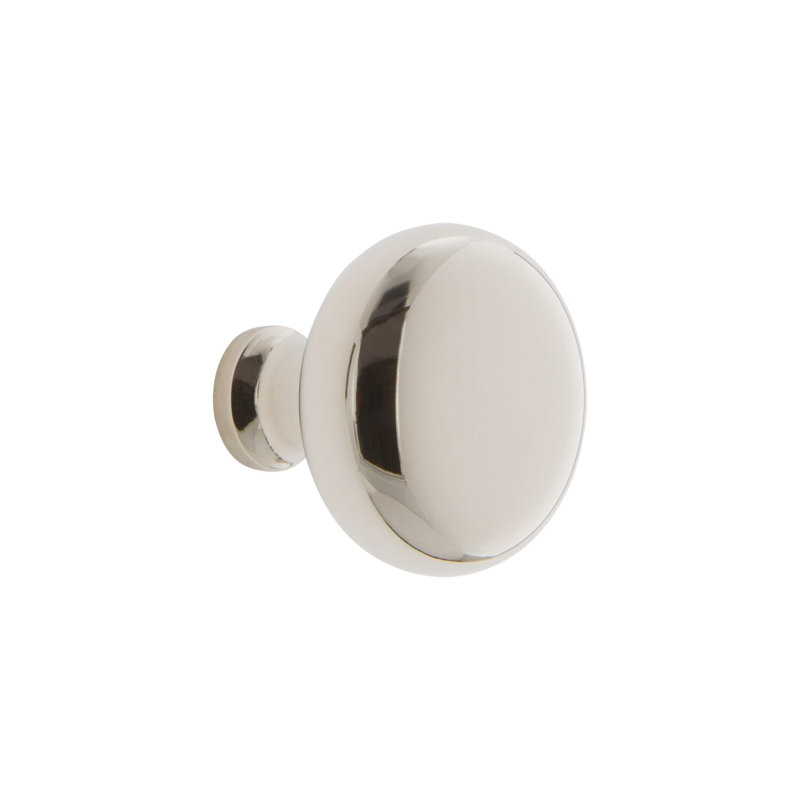 Fifth Avenue Cabinet Knob, Polished Nickel