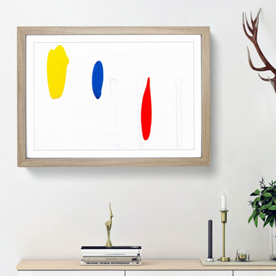 Abstract Art Painting Vol.171 by S.Johnson - Framed Print
