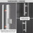 Pivot Shower Doors 34" -35.25" W x 72" H Door Frameless Pivot Swing Shower Door with Tempered Glass-100966599-100966600