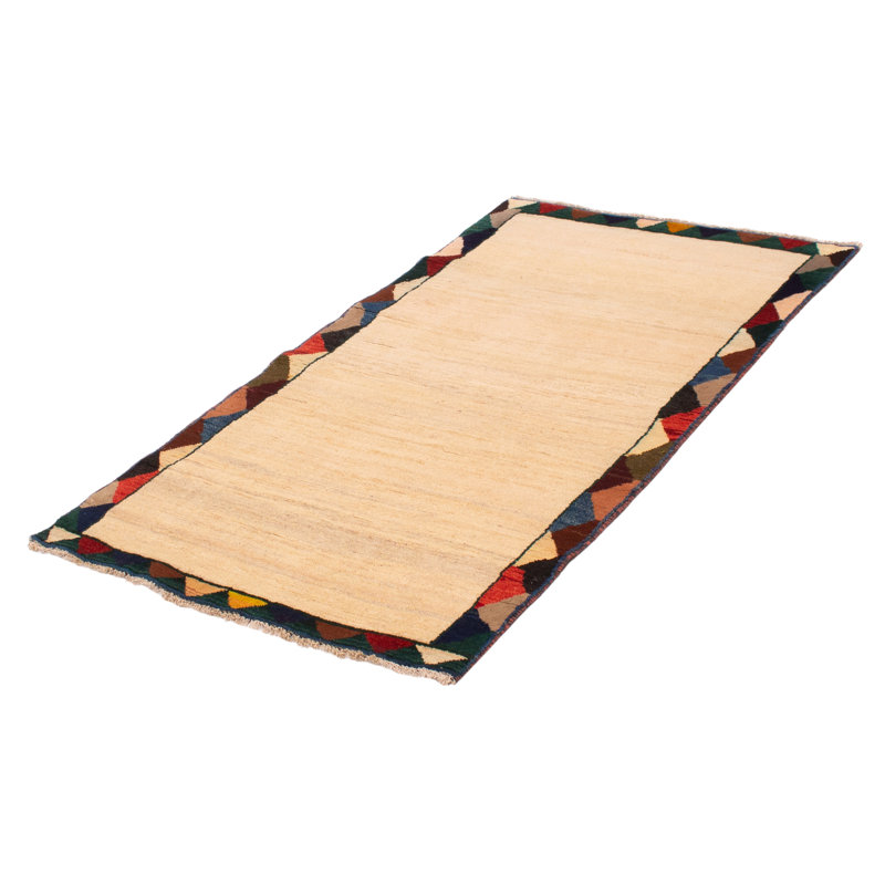 Tapis crème Verenis Gabbeh 3 pi 11 po x 6 pi 5 po
