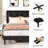 Mauriciu Platform Bed Frame with Button Tufted Headboard and Wooden Slats Support-1128238665-1128238669