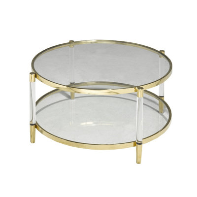 Table basse Emma, acrylique