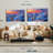 Architecture " Santorini Lights " 3 - Pieces-98865638