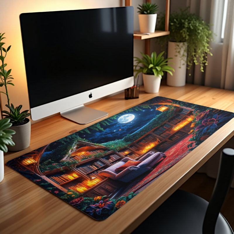 Polyester Desk Pad, 23.6x13.8