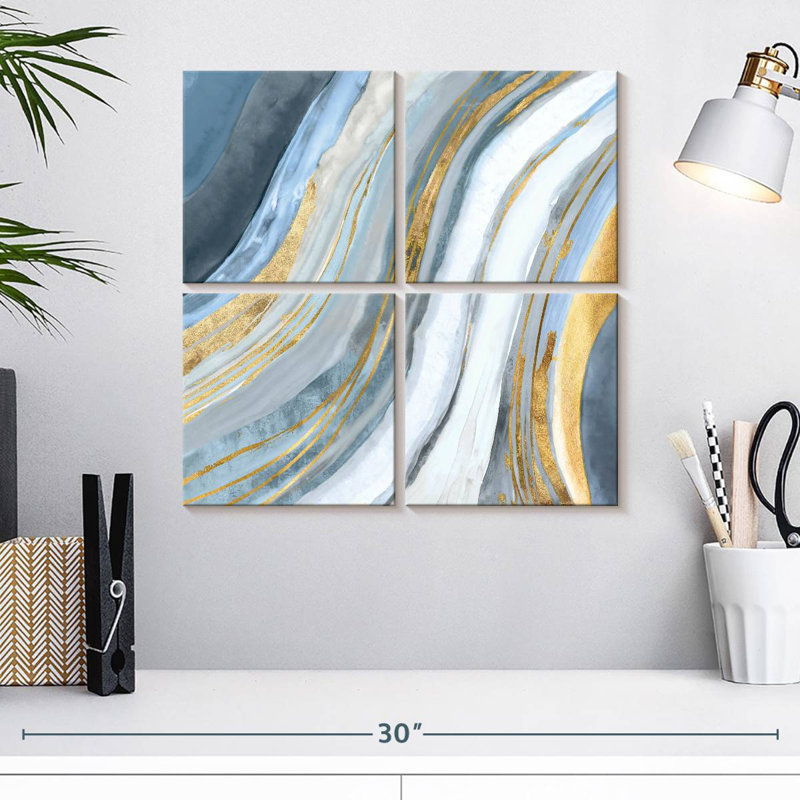 Avery Golden Agate I, 18" H x 18" W