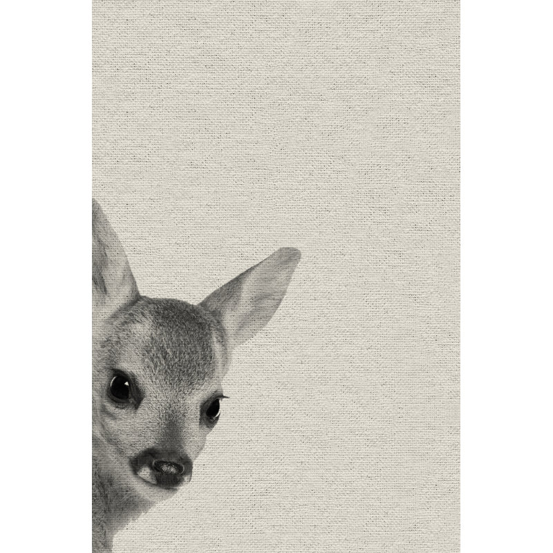 Fawn Surprise - Drawing on Canvas, 30cm H x 20cm W