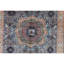 Hand Knotted Wool Area Rug in Silver And Beige