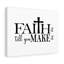 Faith It Till You Make It - Wrapped Canvas Print-5309050
