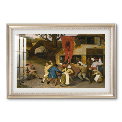 A Village Fair, c. 1567-1569-Pieter Bruegel the Elder-Custom Framed Print