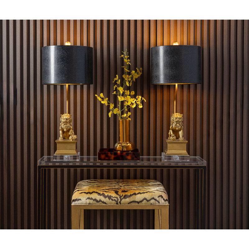 Dynasty Accent Lamp Gold
