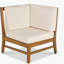 ENSEMBLE DE SOFA 6 PCS PERLA, CRÉME