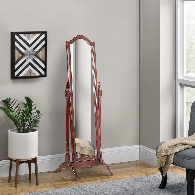 Altonya Freestanding Mirror, Brown