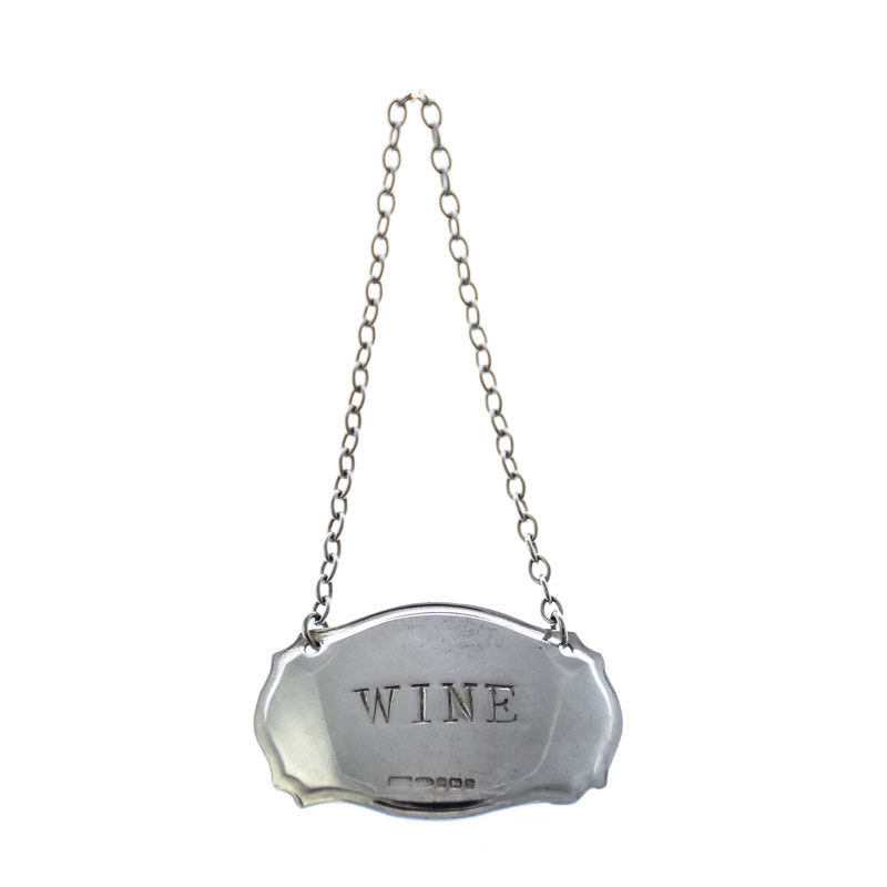 Sterling Silver Wine Charm