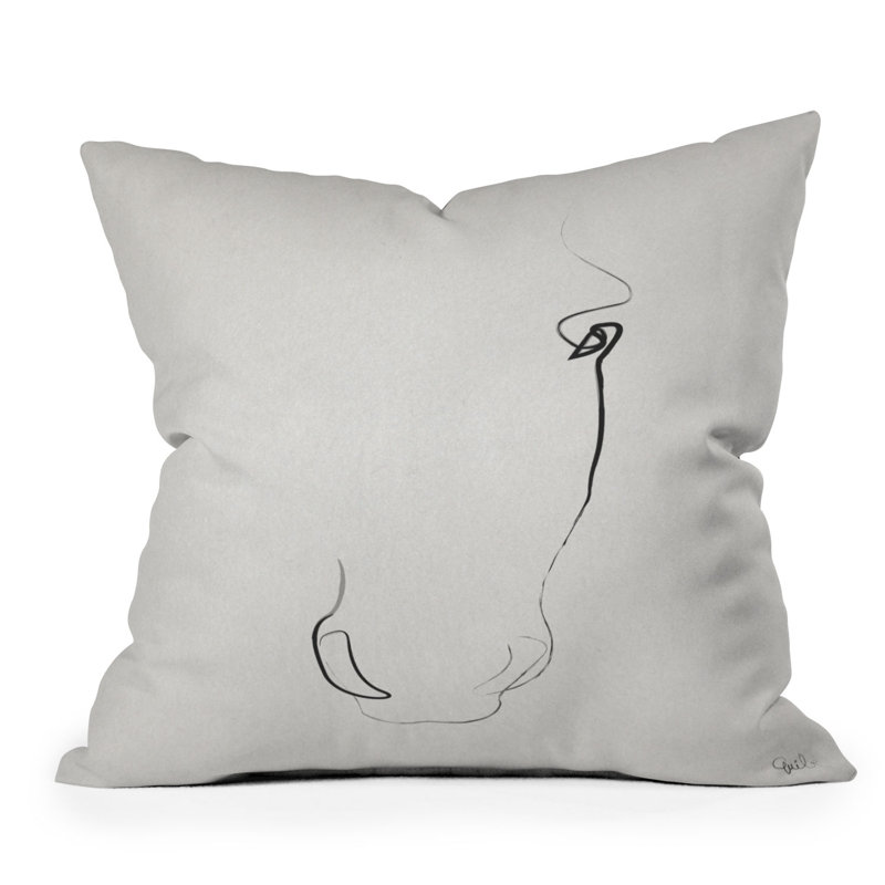 Coussin extérieur Quibe, Carré 20 po