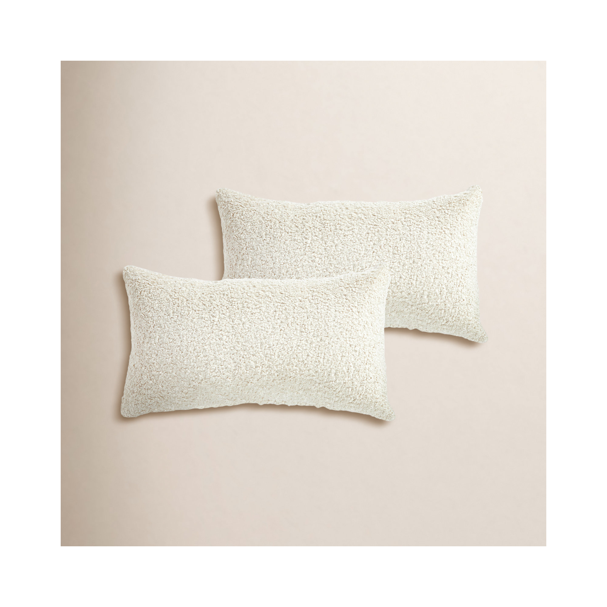 Zavia Lumbar Throw Pillow, 12" x 18", Zazzle Quartz