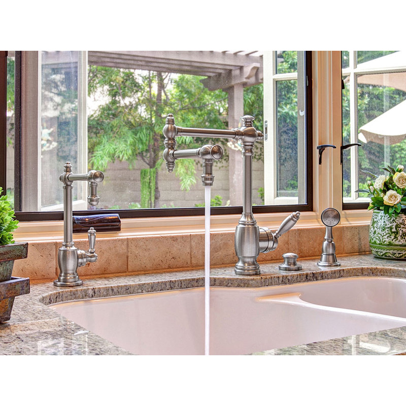Towson Kitchen Faucet - 12" Articulated Spout