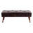 Liniyah Faux Leather Upholstered Bench-1903808167