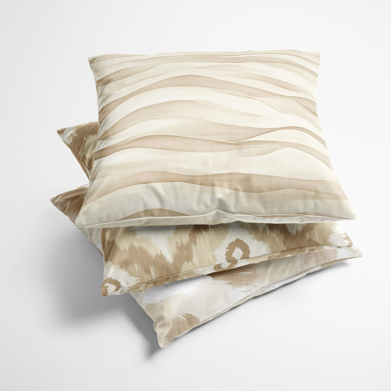Coussin 3 pièces Sand Whisper, H 20 po x l 20 po