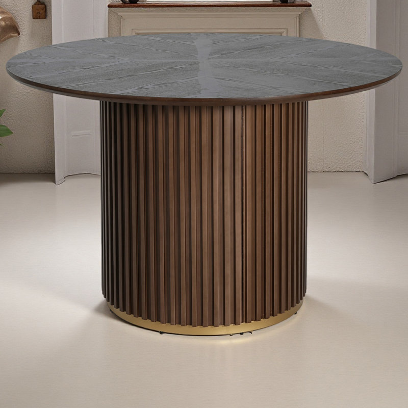 Table de salle à manger 47,25 po, Noyer