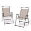 Chaise de patio pliante en métal Hickley-1747618591