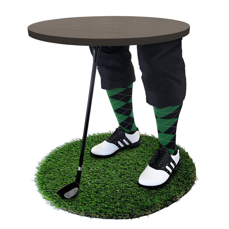 Table de bout abstraite, Argent